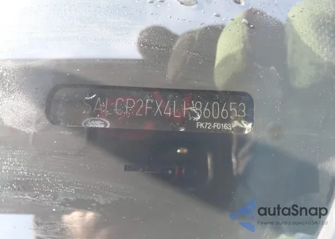 2020 Land Rover Discovery Sport Se z USA, uszkodzony, nr VIN SALCP2FX4LH860653